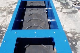 Juostiniai transporteriai žaliavų transportavimui