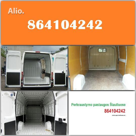 Krovinių pervežimas Šiauliuose