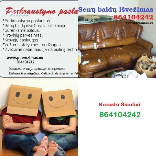 Krovinių pervežimas Šiauliuose