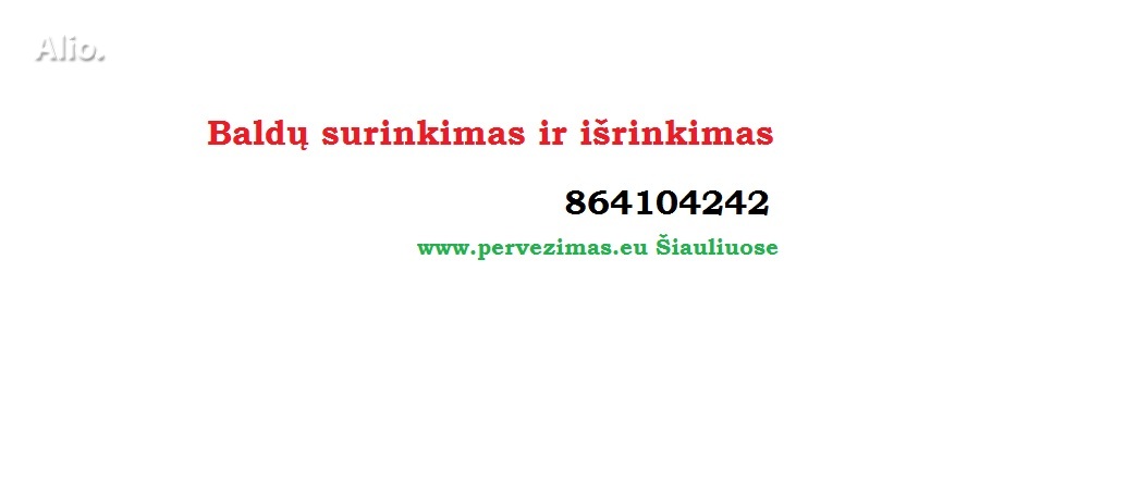 Krovinių pervežimas Šiauliuose