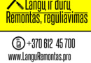 PLASTIKINIŲ LANGŲ REMONTAS 861245700