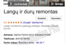 PLASTIKINIŲ LANGŲ REMONTAS KLAIPĖDOJE . STIKLO PAKETŲ KEITIMAS.