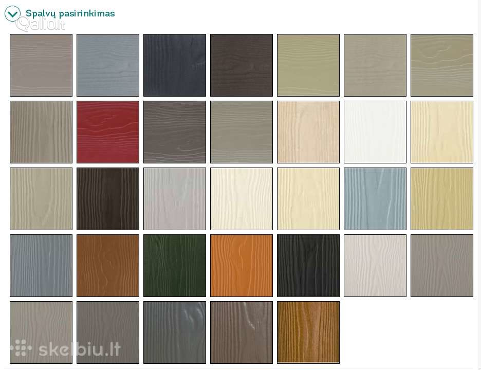 Statybinės apdailos medžiagos nuo pamatų iki stogo