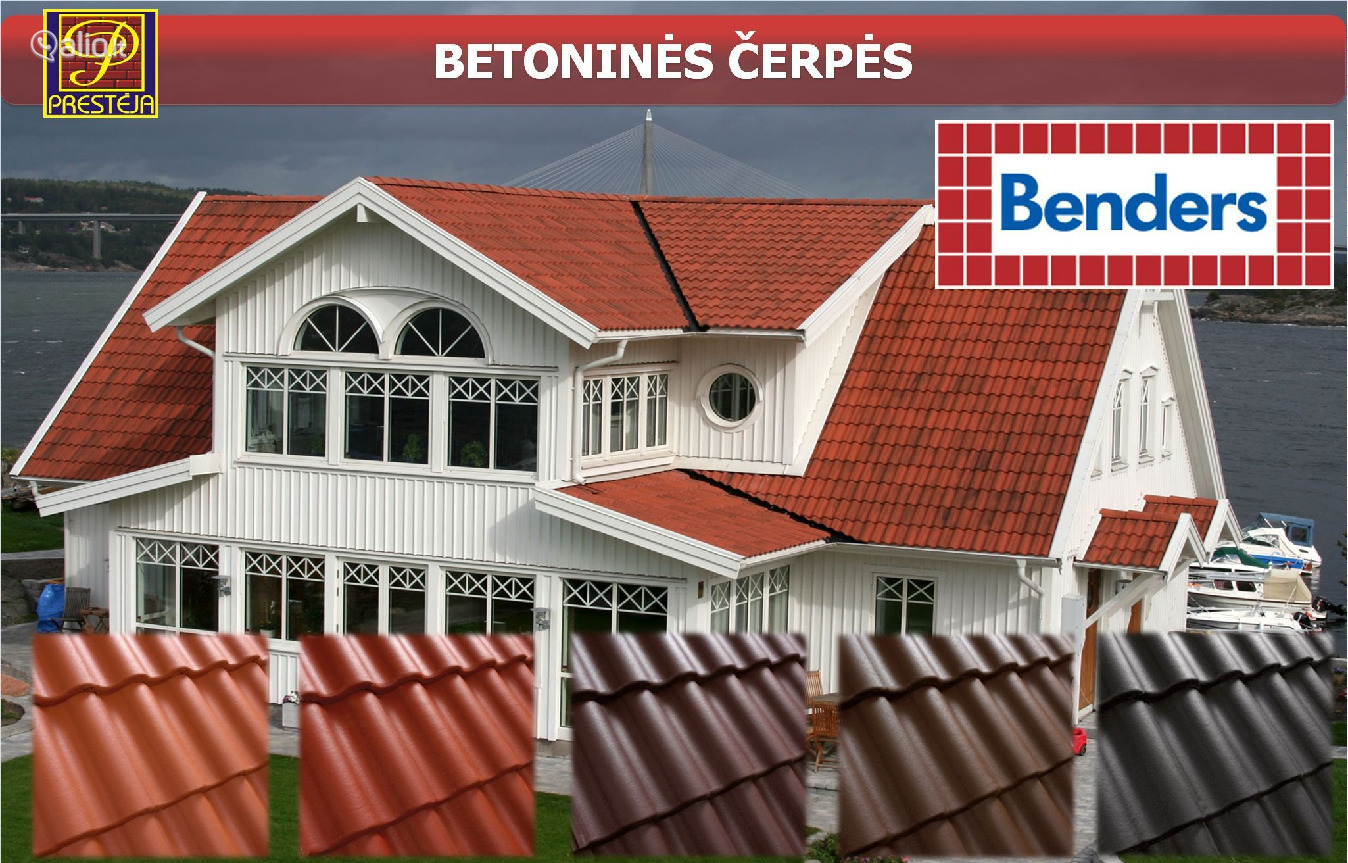 Statybinės apdailos medžiagos nuo pamatų iki stogo