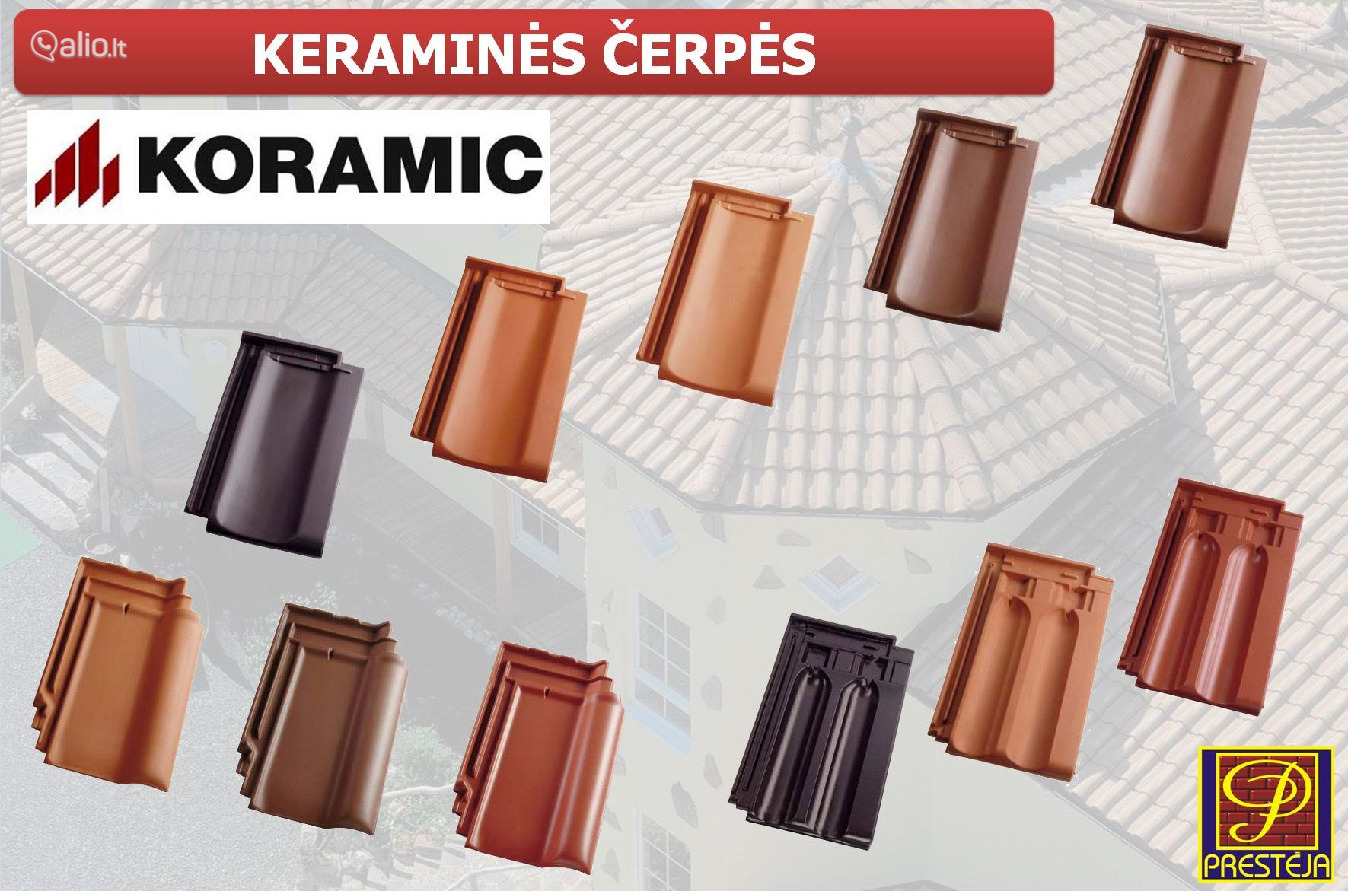 Statybinės apdailos medžiagos nuo pamatų iki stogo