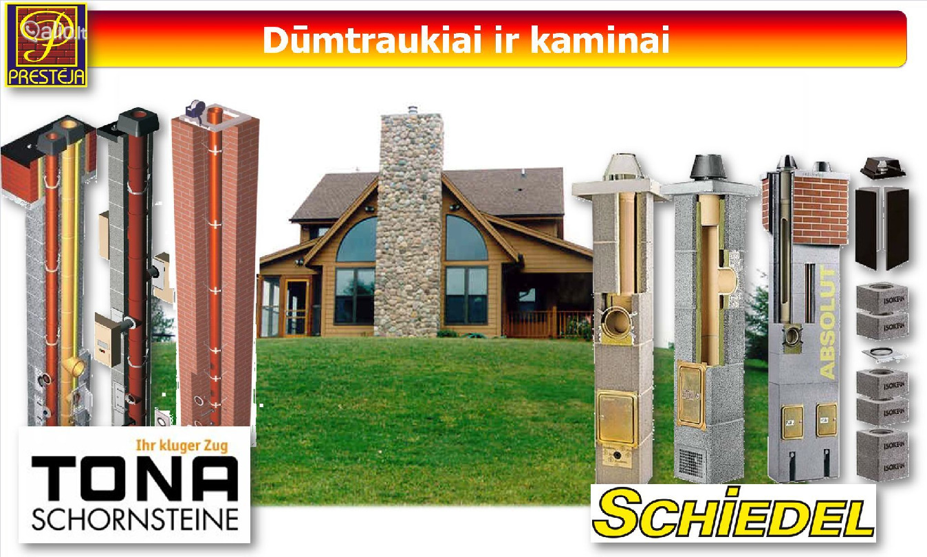 Statybinės apdailos medžiagos nuo pamatų iki stogo