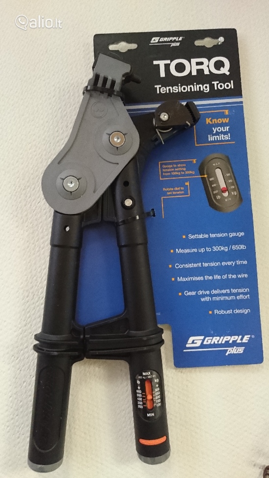 Gripple tvirtinimo sistema Gripple tvirtinimo sistema