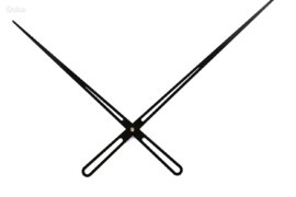 Laikrodžių rodyklės su mechanizmais (23, 17 cm)