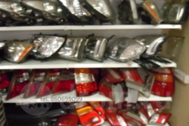 Renault Express žibintai priekinis galinis priesrukinis stop atbulinis posukio zibintas halogenas