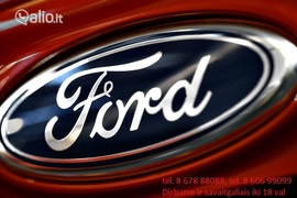 Ford Visi modeliai Komercinis Autodalys
