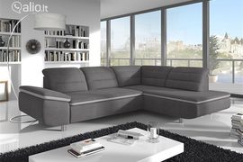 Minkštas kampas L formos Nr69 str. pilka