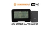 Slaptos kameros |  Wi fi kameros | Stebėjimo kameros | sekimo įranga |