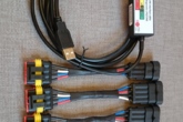 STAG ir BRC dujų diagnostinis kabelis su programine įranga