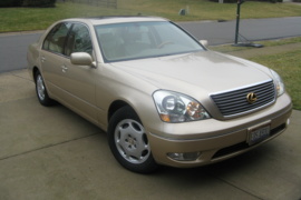 NAUJOS ORIGINALIOS LEXUS LS430 2002- DALYS