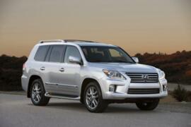 NAUJOS ORIGINALIOS LX570 2012- DALYS