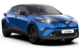 NAUJOS ORIGINALIOS Toyota C-HR 2017- DALYS