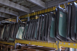 Galinis stiklas Renault Modus duru kebulo fortke