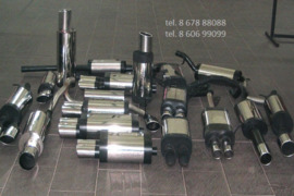 Duslintuvas BMW X3 E83/F25/G01 išmetimo bakelis galinis vidurinis