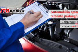 Automobilio aptarnavimo ir remonto paslaugos