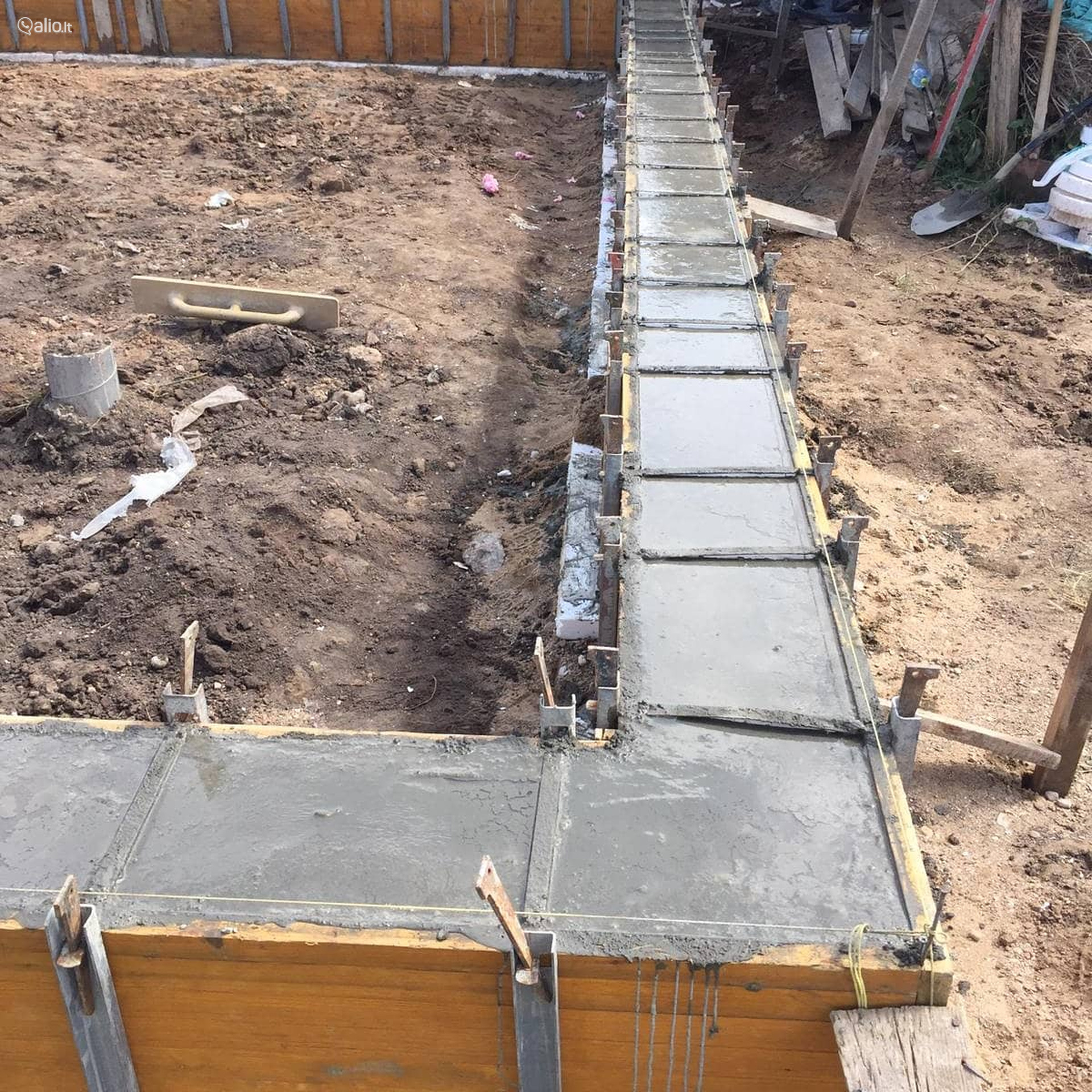 Pamatų klojiniai DIST