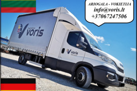 Lietuva - Ariogala - Vokietija - Lietuva ! KROVINIAI / PERKRAUSTYMAS