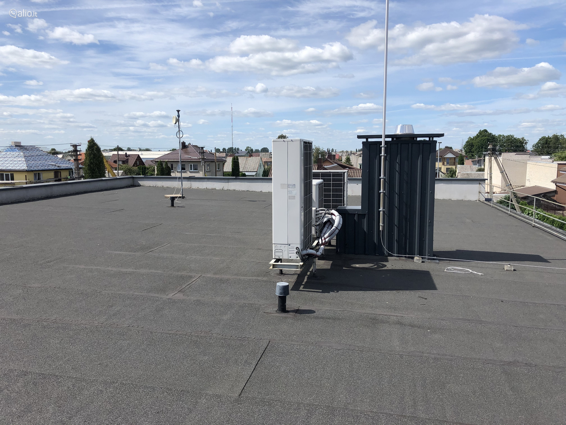 Plokščių stogų dengimas Klaipėdoje