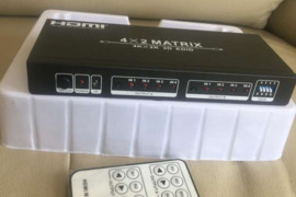 Sakotuvas HDMI Matrix 4K UHD