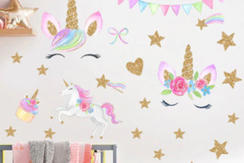 Sienos lipdukas Unicorn2