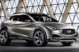 INFINITI QX30  naujos originalios dalys 2016-2019