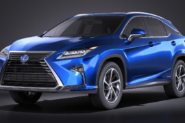 LEXUS RX450H 2016, Lexus RX klasė Visureigis Autodalys