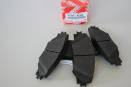 Stabdžių trinkelės, Toyot Prius V Plius 02/2011- priekis ORIGINALAS NAUJI
