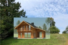 Sklypas Miškuose Prie Upelio stataus šlaito, Netiesų K.
