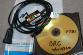 STAG ir BRC dujų diagnostinis kabelis su programine įranga