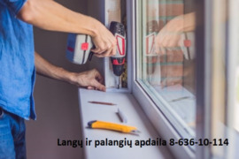 Palangių ir langų atnaujinimas ir montavimas