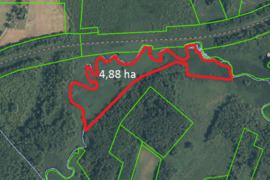 Parduodamas 4,88 ha žemės sklypas Lukiškių km., Panemunėlio sen., Rokiškio raj., Panevėžio apskr.