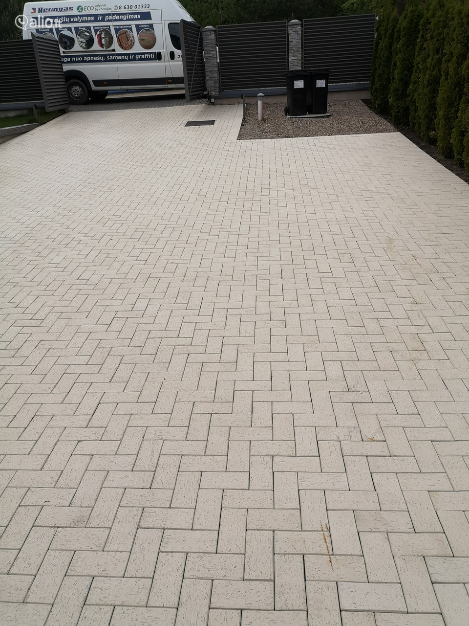 Trinkelių plovimas impregnavimas atnaujinimas valymas