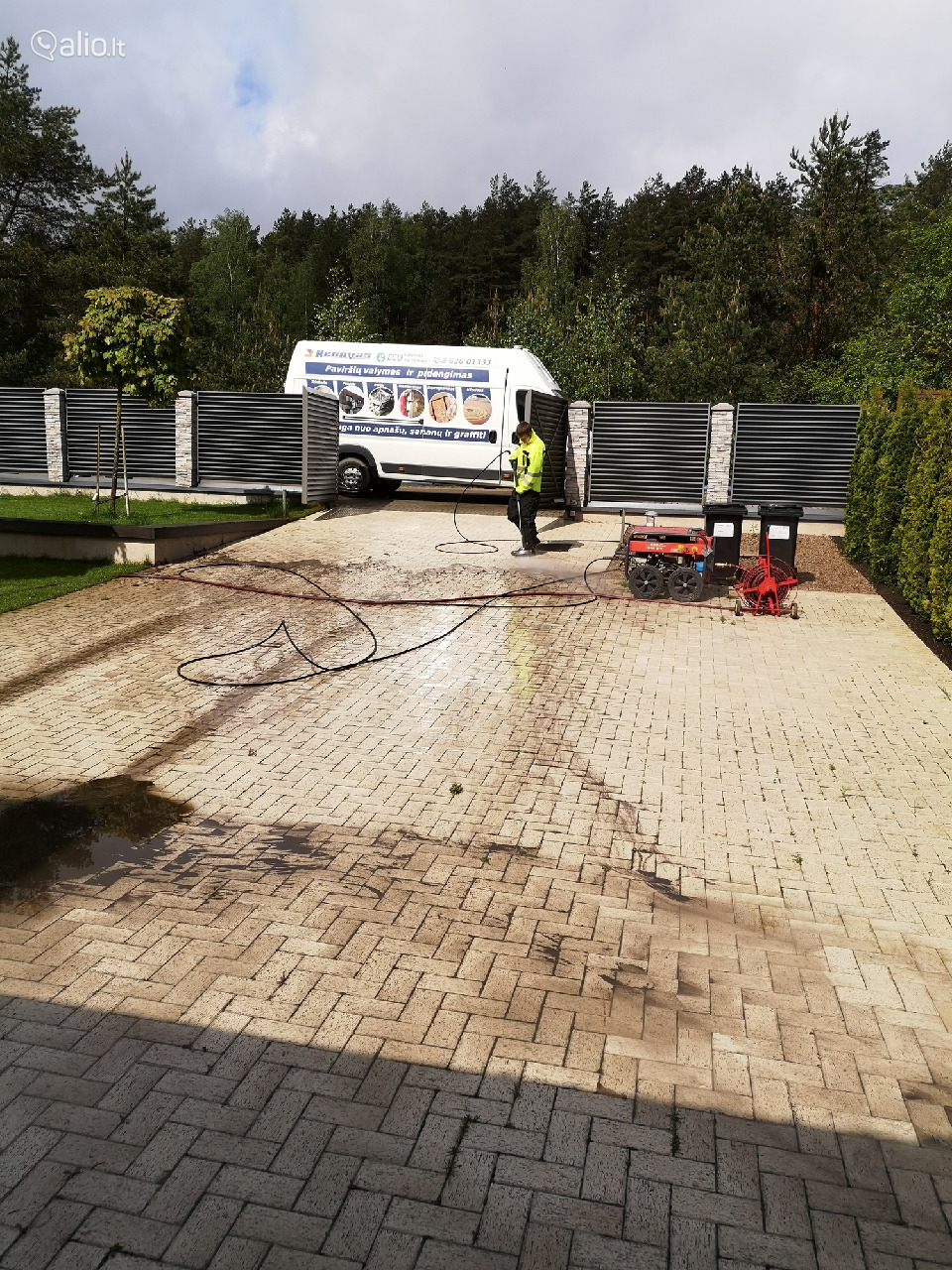 Trinkelių plovimas impregnavimas atnaujinimas