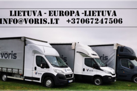 Italija (ITALY) - Lietuva (LITHUANIA)  Perkraustymai - Pervezimai LIETUVA-EUROPA-LIETUVA +3706724750