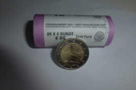2021 Estija Vilkas 2 Eur moneta