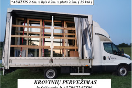 Krovinių gabenimo paslaugos Lietuva - Europa - Lietuva***Kroviniai ypatingai svarbiems pristatymams 