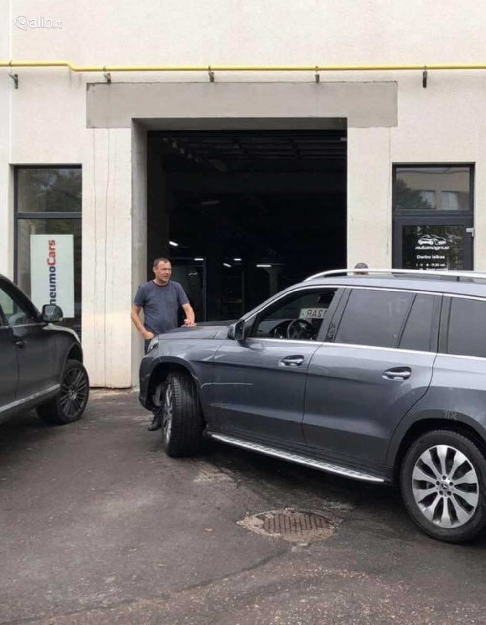 Airmatic adaptyvios sistemos remontas. Orines vaziokles patikra. . . .