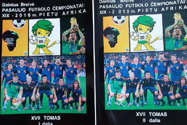 Pasaulio futbolo čempionatai. XVII tomas (I ir II dalys). 2010 m. Pietų Afrika.