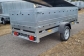Martz Martz 270-130 su gaubtu paverčiama, Lengvojo automobilio priekaba, Lengvojo automobilio