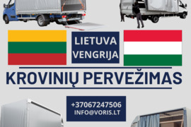 KROVINIŲ PERVEŽIMAS Vengrija ( HU ) . Lietuva -- Vengrija -- Lietuva  Galime parvežti jūsų krovinius