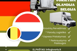  KROVINIU PERVEZIMAS - VOKIETIJA - OLANDIJA - BELGIJA - LIETUVA   * Krovinių Pervežimas  * Parodų Lo