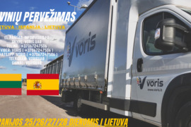 * Motorolerių transportavimas ISPANIJA - LIETUVA * Motociklų pervežimas * Motorolerių transportavima