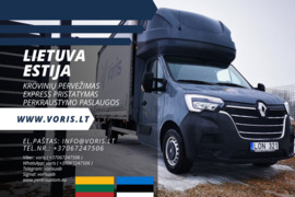 Express Paslauga - LIETUVA - ESTIJA - LIETUVA  * Krovinių Pervežimas * Parodų Logistika * Express Pr