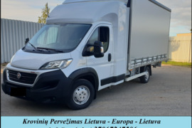 Skūbus pervežimai. Krovinių pervežimas užsienyje. Pilni ir daliniai kroviniai. Logistikos paslaugos 