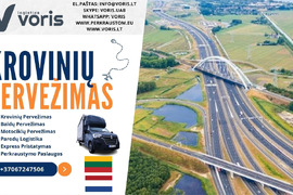 Domina krovinių gabenimas iš Olandijos, į Olandiją? Susisiekite su mūsų vadybininku!