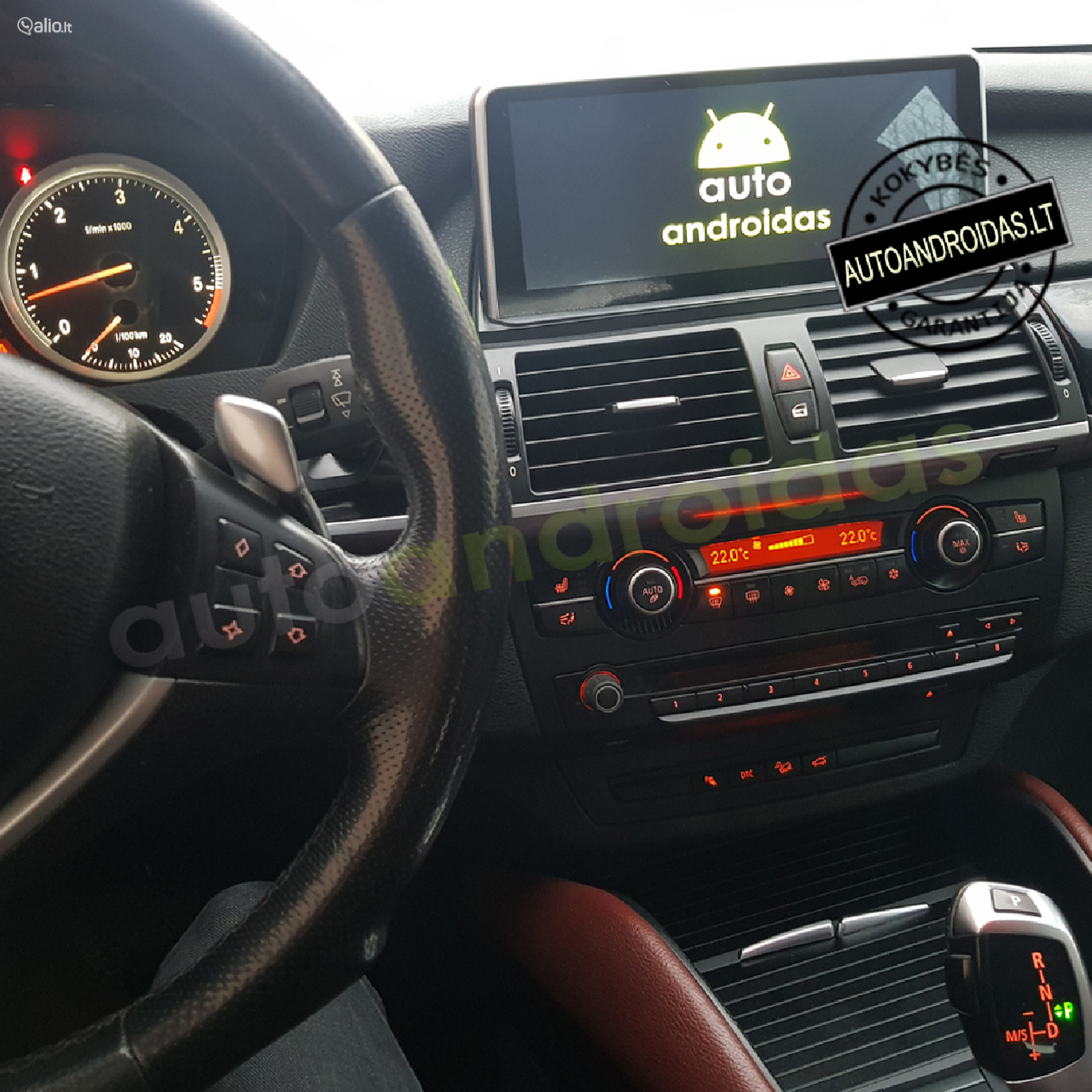 BMW X5 E70, X6 E71 2007-14 Android multimedia USB/GPS/WiFi/Bluetooth/10